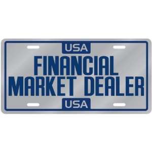   Financial Market Dealer  License Plate Occupations