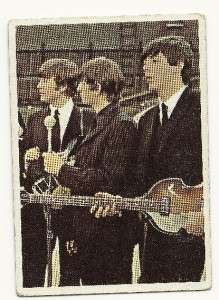 Lot of 2 Beatles Color Cards Card Topps TCG # 37 & 60  