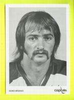   Capitals 1977 1978 schedule mint nhl hockey vintage pristine mint CAP