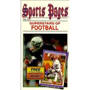  Superstars of Football [VHS]: Sports Pages: Movies & TV