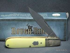 Rough Rider Barlow Knife with Genuine Smooth Yellow Handles.RR729 