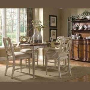 French Country Gathering Counter Square Table Stools  