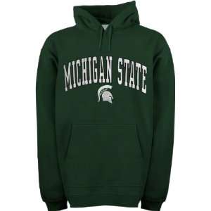 Michigan State Spartans Forest Acid Washed Mascot Hooded Sweatshirt 