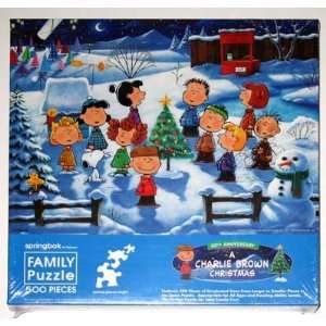   Charlie Brown Christmas 30th Anniversary Jigsaw Puzzle Toys & Games