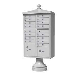  Florence Mailboxes 1570 16V2WH Vital Type III Cluster Box 