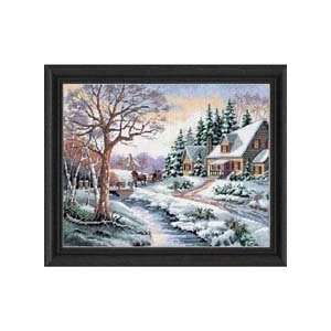  Winter Outing Counted Cross Stitch Kit