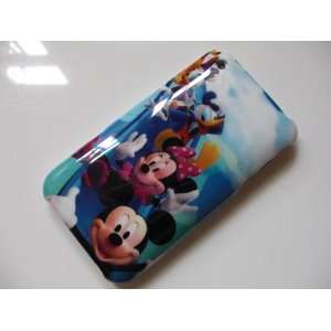  Disney Mickey & Minnie Mouse Hard Cover Case iPhone 3G 3GS + Free 