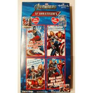  The Avengers Valentines(32 Valentines)