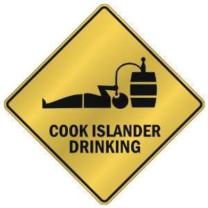   COOK ISLANDER DRINKING  CROSSING SIGN COUNTRY COOK ISLANDS: Home