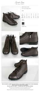 Mens **Fashion Military Boots** Sneakers Shoes SS062 Black & Brown 