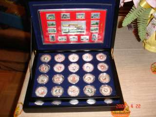 BEIJING 2008 FAMILY MASCOT COLLECTION IN SILVER MIB  