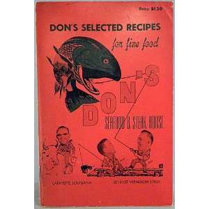  Dons Selected Recipes (for Fine Foods) Rosemary And 