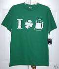 NWT Irish St. Patricks Day distressed T shirt mens L M