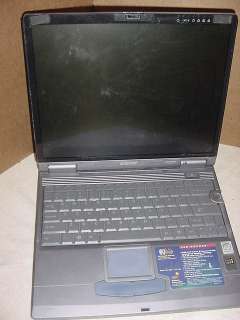 Sony Vaio PCG 8612 Laptop PIII CDRW/DVD incomplete  