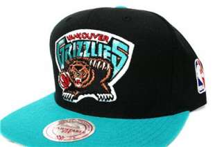 Retro Mitchell & Ness Vancouver Grizzlies Snapback Cap  