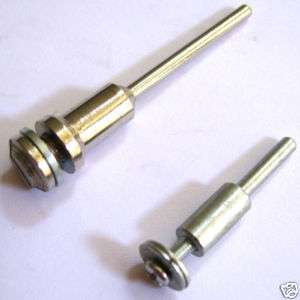 DREMEL mandrel arbor SET 1/8 Long screw +1/4 SCREW  