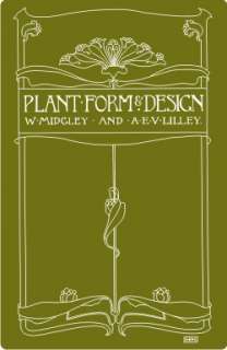 Art Nouveau Design Book Studies in Plant Form & Design  