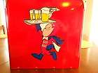 bud man w tray budweiser beer cooler new in box