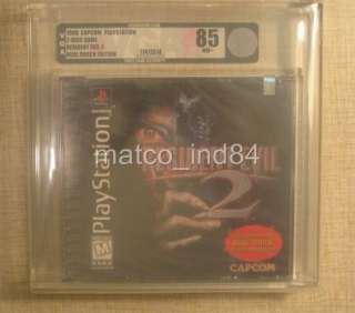 Resident Evil 2 Dual Shock VGA 85 NM+ Sony PlayStation 1 PS1 PSX 