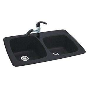  FrankeUSA Granite Double Bowl Sink: Home Improvement