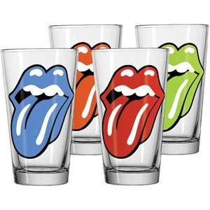  Rolling Stones   Pub Glass Sets: Kitchen & Dining