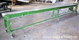 Used  Belt Conveyor. Approximate 10 wide x 224 long b  
