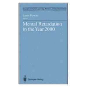 com Mental Retardation in the Year 2000 (Disorders of Human Learning 