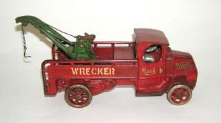 Rare Arcade Mack Cast Iron Wrecker and Service Truck  (DP 