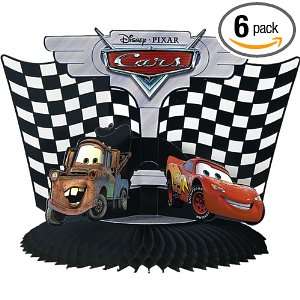  Disneys CARS Centerpiece, 5.6 Ounce Packages (Pack of 6 