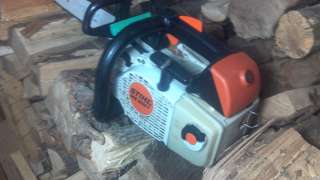 Very Nice STIHL 200T Chainsaw 16 bar and chain MS200T MS200 201 