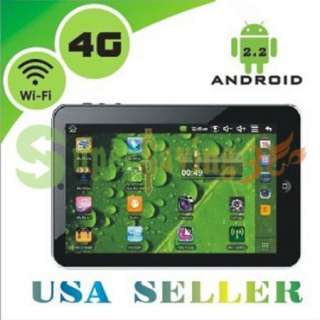 MID 7 Tablet PC 4GB Android 2.2 MicroSD TouchScreen GOOGLE Wifi 