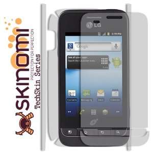  Skinomi TechSkin   LG Optimus Net (NET10) Skin Protector 