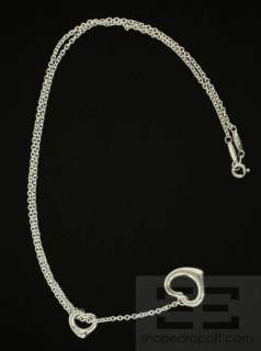   Co. Elsa Perretti Sterling Silver Open Heart Lariat Necklace  