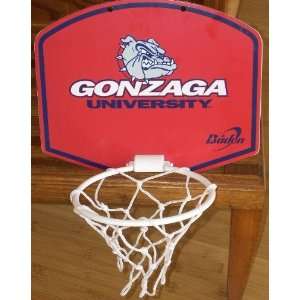 GONZAGA UNIVERSITY BULLDOGS Mini Basketball Hoop by Baden 