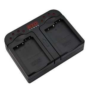  EZOPower LP E8 / LPE8 Dual Battery Charger with Car 