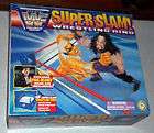 WWF Wrestling JusToys Bend Ems Super Slam Ring MIB