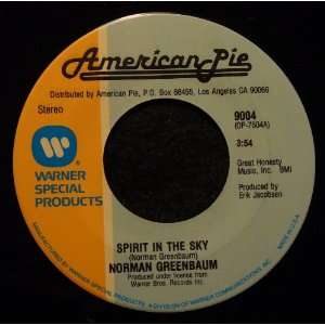  Spirit In the Sky / Lets Go: the Routers Norman Greenbaum 