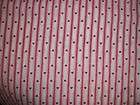 Patches Red Hearts Fabric New 3 Yards  