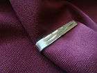 Mexico Sterling Silver Tie Clasp Signed