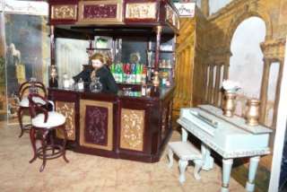 Dollhouse Saloon, Bar and Accessories  