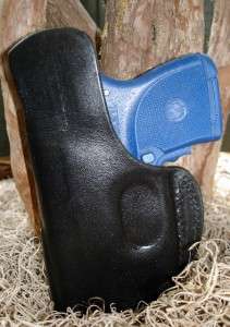 RUGER LCP 380 w/ LASER LEATHER RH ITP INSIDE PANTS HOLSTER w/ COMFORT 