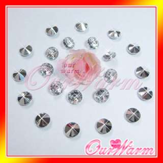 10000 Silver Diamond Confetti 6.5mm Wedding Party Hot  