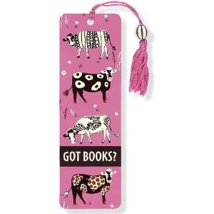   Safari Cows Beaded Bookmark [Cards] Inc. Peter Pauper Press Books