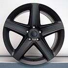   Satin Black Jeep SRT8 Cherokee Commander Rims Tires and Wheels Package