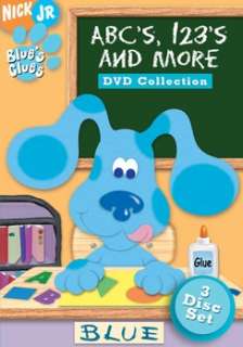 Blues Clues   ABCs and 123s (DVD)  