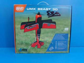 flite UMX Ultra Micro Beast BNF Basic Electric RC AS3X Airplane 