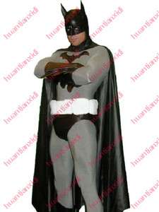   Classic Lycra Zentai Super Hero Adult Batman Costume s  xxxl  