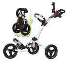 CaddyTek Super Delux 3 Wheel Golf Push Pull Cart w/hand brake 