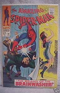 MARVEL COMICS AMAZING SPIDER MAN # 59 APR 1968 1ST MARY JANE COVER VF 