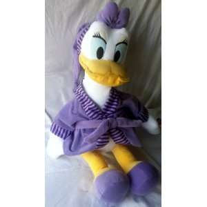  Disney Donald Duck Jumbo 21 in Dressing Gown Plush Soft 